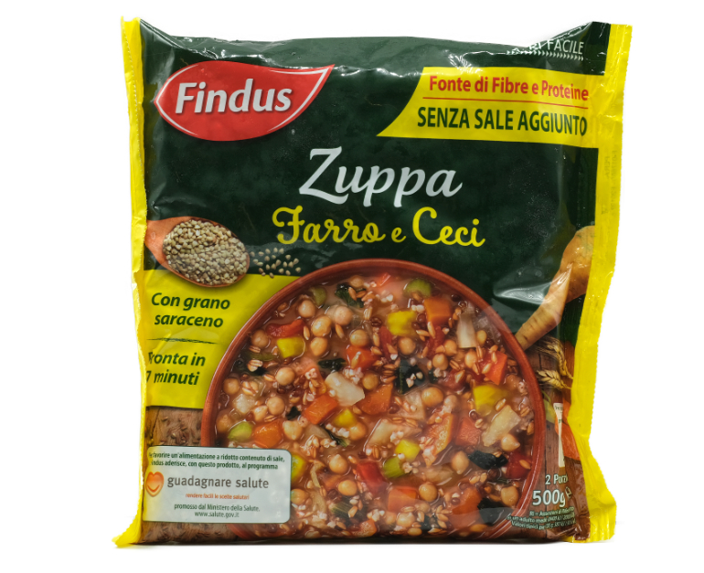 ZUPPA FINDUS FARRO/CECI/G. SARACENO