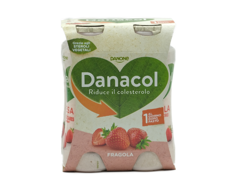 4 DANACOL FRAGOLA DANONE